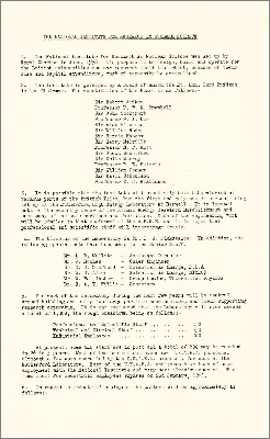 Briefing paper and statement to Trade Union representatives (1960)