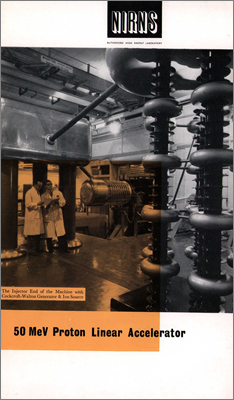 NIRNS 50 MeV Proton Linear Accelerator (IS Leaflet no.291359, 1960s)