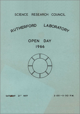 Rutherford Laboratory Families and Friends Day program (21 June 1965)