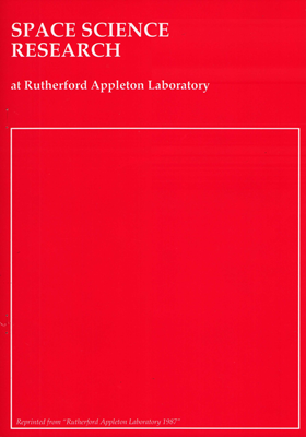 Space Science Research at Rutherford Appleton Laboratory (1987)