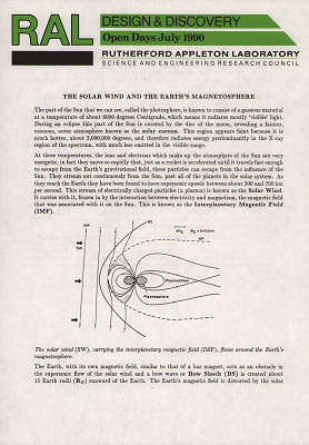 The Solar Wind and the Earth's Magnetosphere