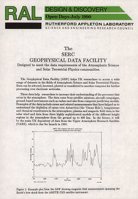 The SERC Geophysical Data Facility