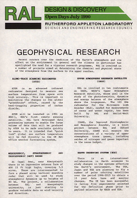 Geophysical research