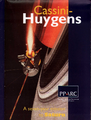 Poster for the Cassini-Huygens Mission (Launch date 15 October 1997) 