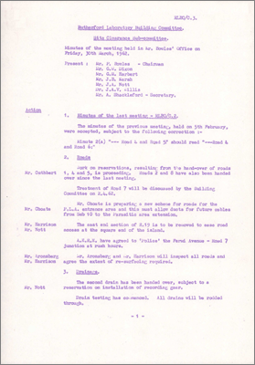 RLBC/C3 Minutes of meeting (30 March 1962)