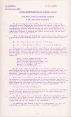NI(GP)(58)3 Power supply plant for the Magnet Excitation of the 7 GeV Proton Synchrotron (21 February 1958)