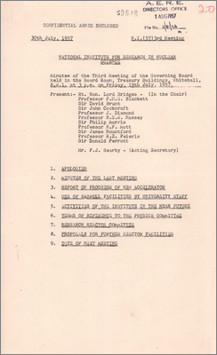 NI-57-03 Treasury Buildings, Whitehall (19 July 1957)
