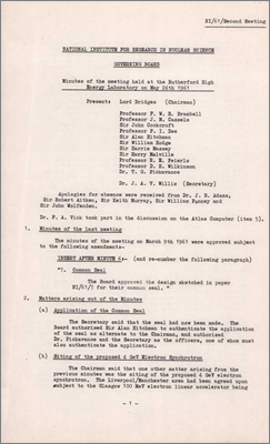 NI-61-02 Rutherford Laboratory (24 May 1961)