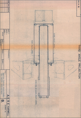 PSPC/P31 Section through vacuum vessel (Drawing only, undated)