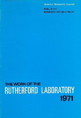 The work of the Rutherford Laboratory (1971)