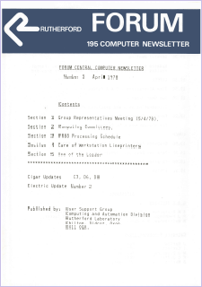 Forum no.5 (April 1978)