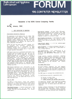 Forum no.19 (January 1982)