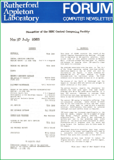Forum no.37 (July 1983)