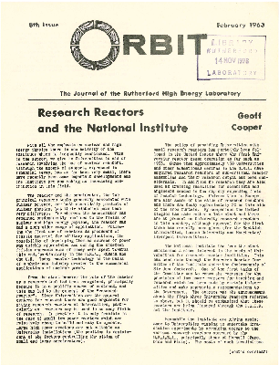 Issue 8 (February 1963)