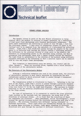 A32 Dynamic stress analysis