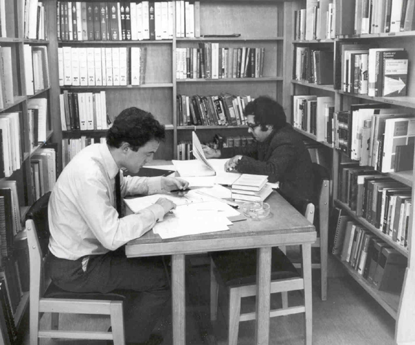 Corner of the library