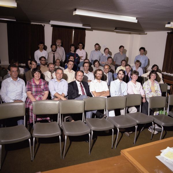 Informatics Staff at his leaving presentation